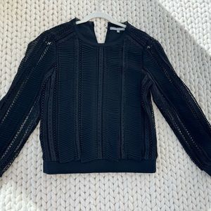 Danielrainn pleated Lacey top size s